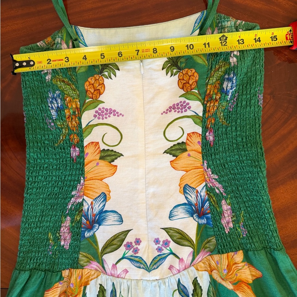 NWT Farm Rio Sweet Bloom Dreamscape Midi Dress M - Picture 15 of 17